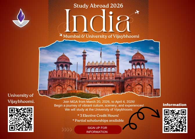 Join International Education for a Study Abroad India information session on Sept.10 at noon via Microsoft Teams.